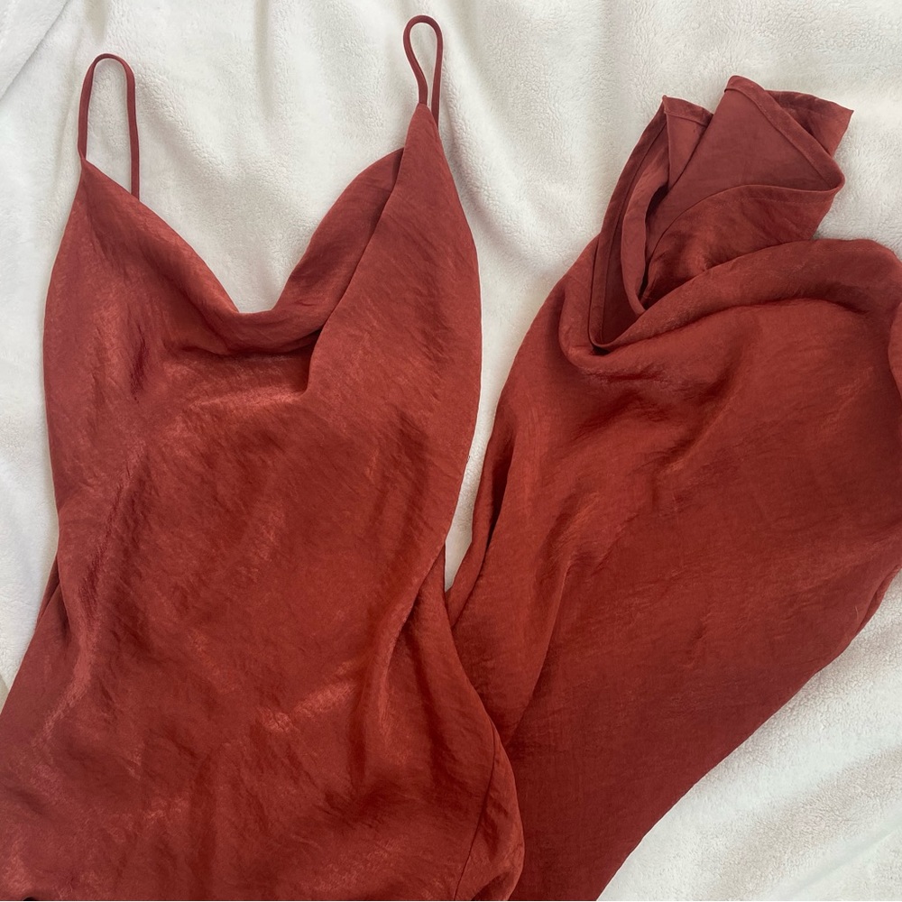 Satin dress